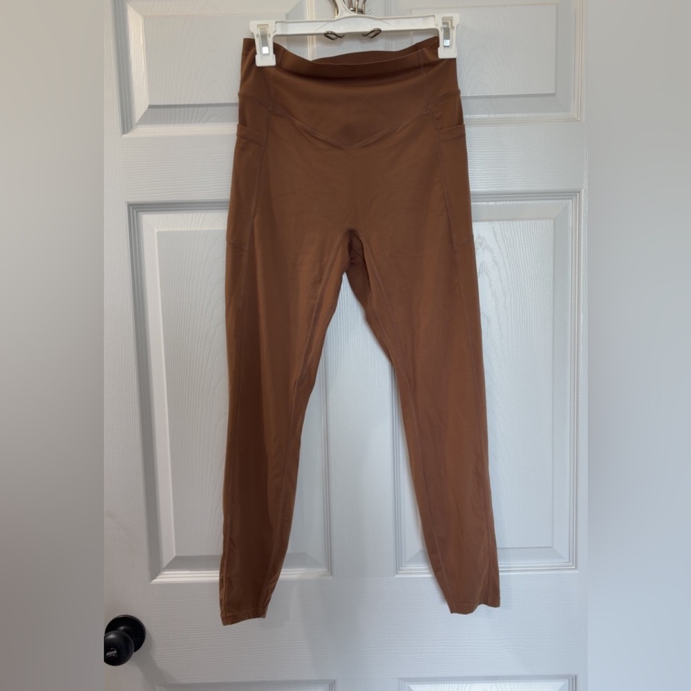 HALARA High-Rise UltraSculpt Brown Leggings